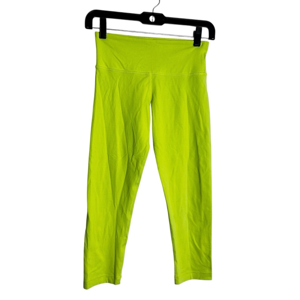 Lululemon Yellow Citron Leggings GUC SZ4